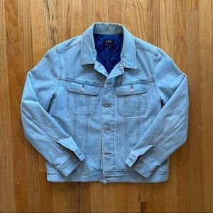 APC Lined Denim Jacket